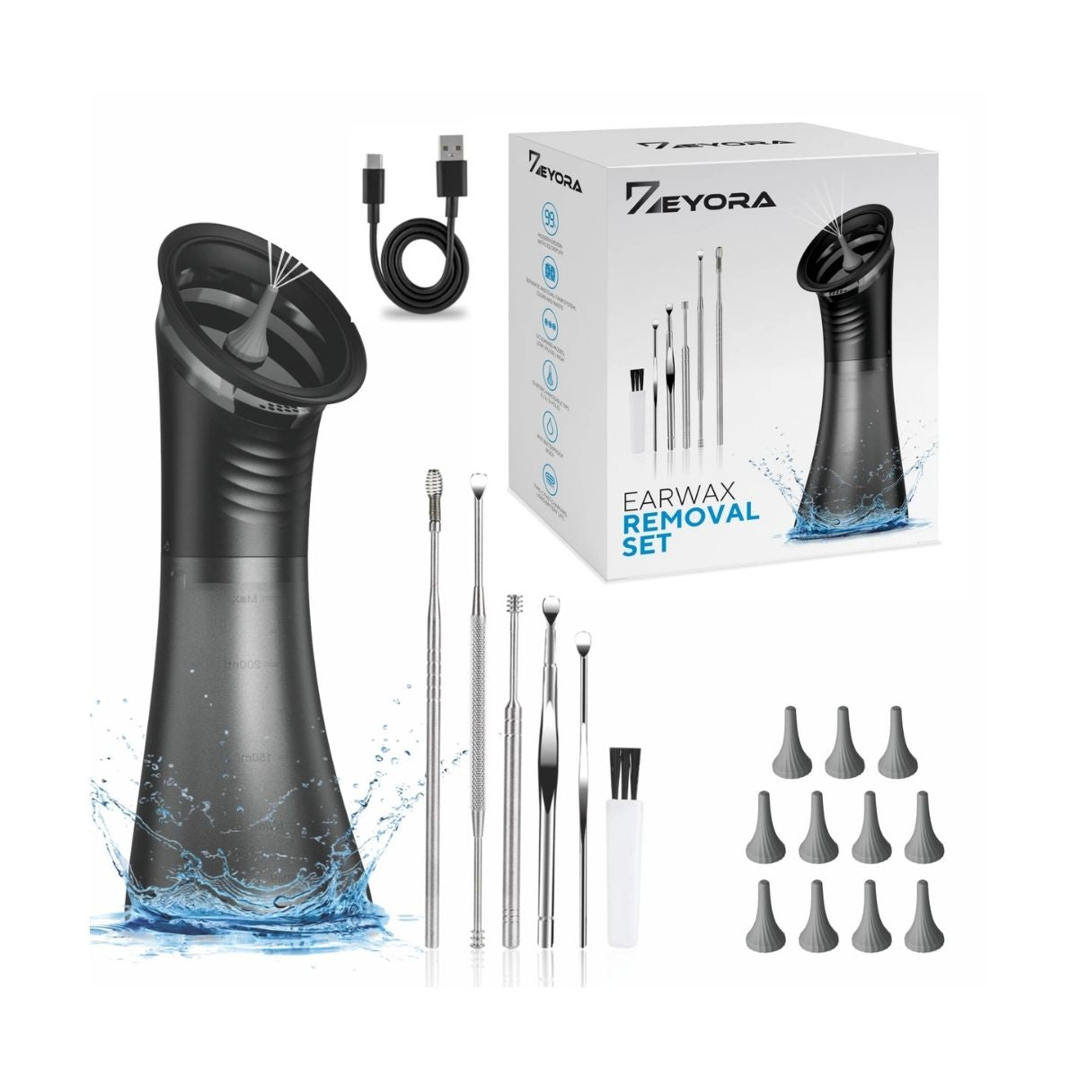 Zeyora Electric Ear Wax Removal Kit